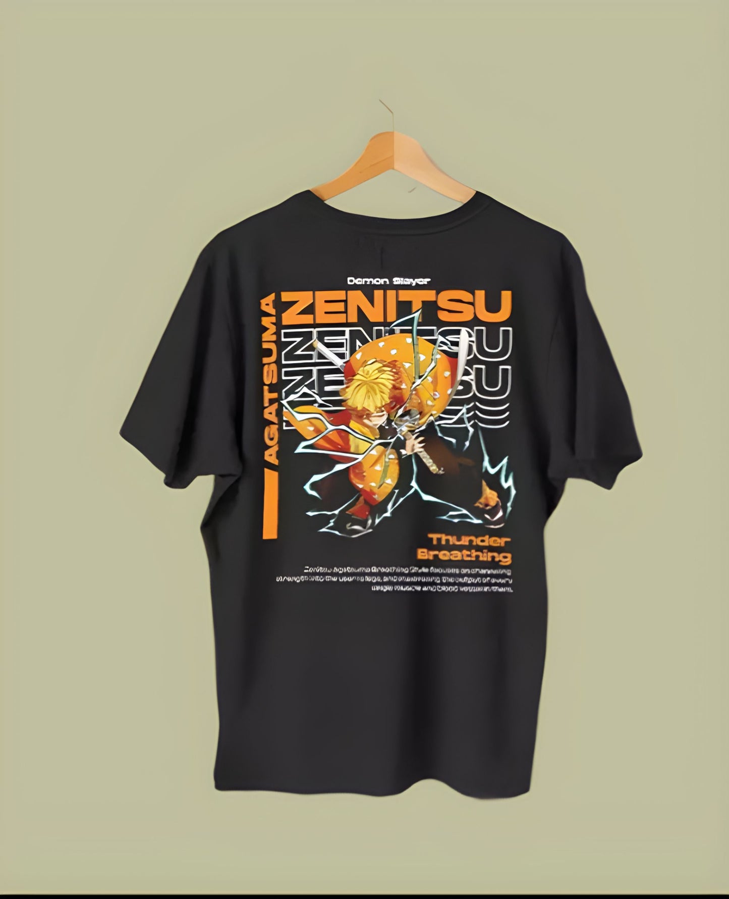 Zenitsu Oversized   T-Shirt