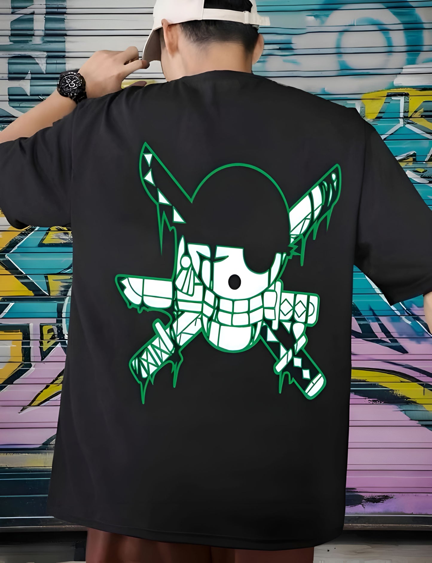 Zoro Oversized Graphic T-Shirt