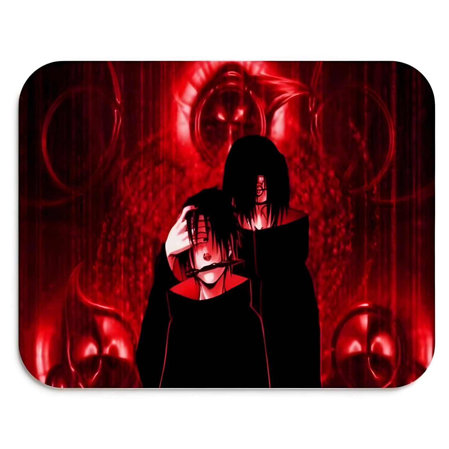 Sasuke and Itachi Mouse Pad