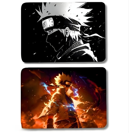 Naruto and Kakashi Combo Mouse Pad