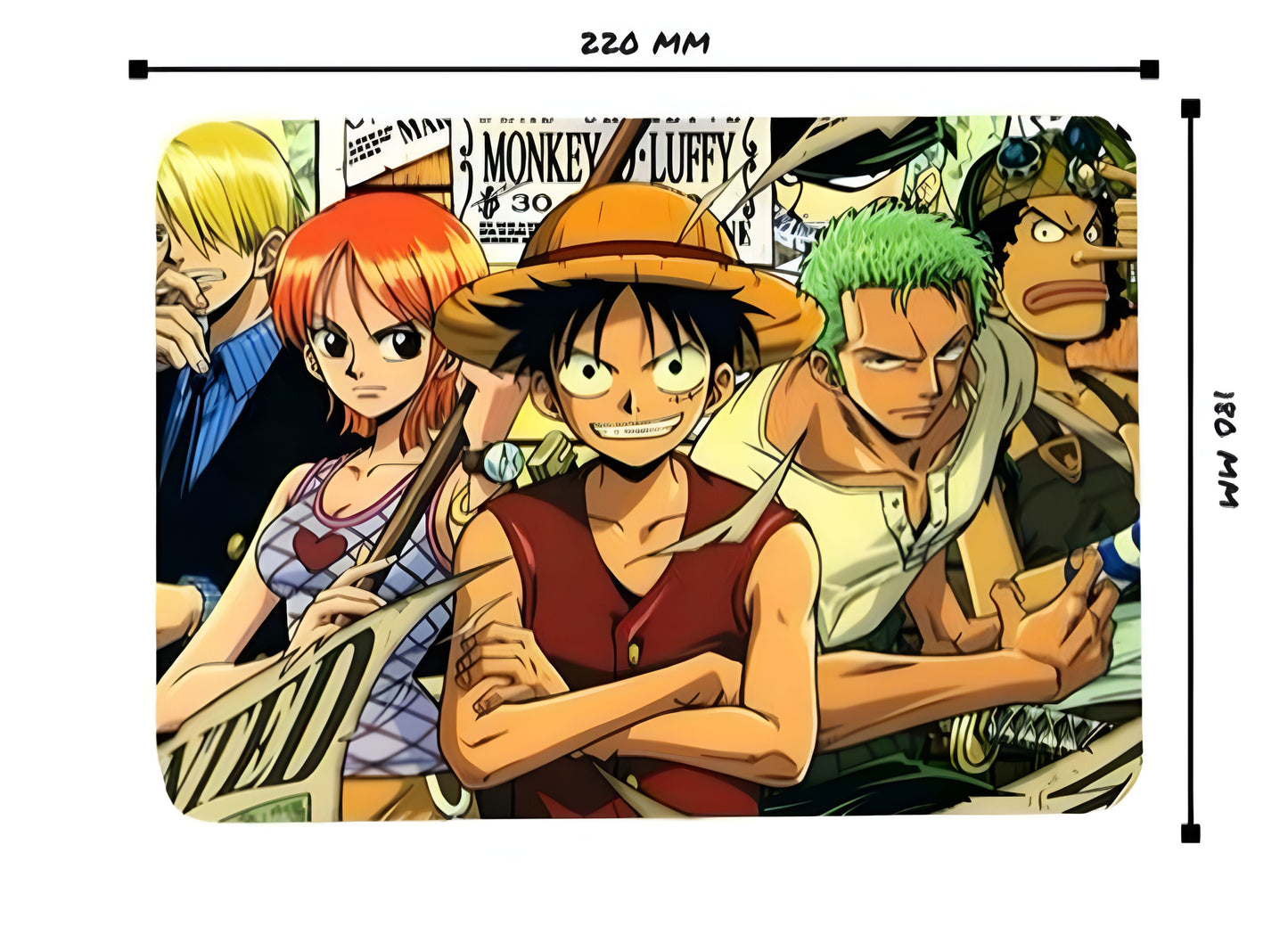 One Piece Crew Mouse Pad