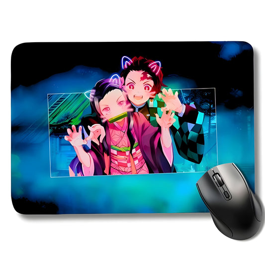 Tanjiro and Nezuko Mouse Pad