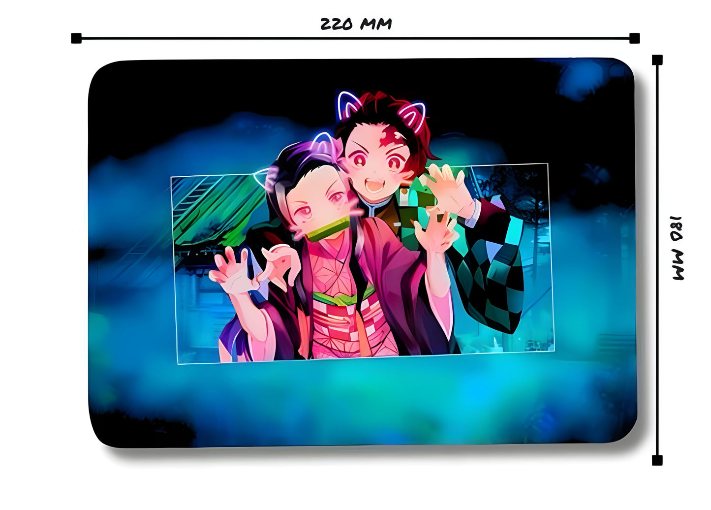 Tanjiro and Nezuko Mouse Pad