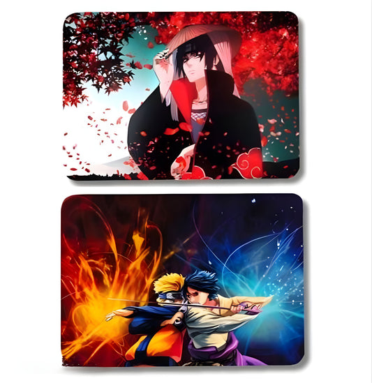 Naruto, Sasuke, and Itachi Combo Mouse Pad