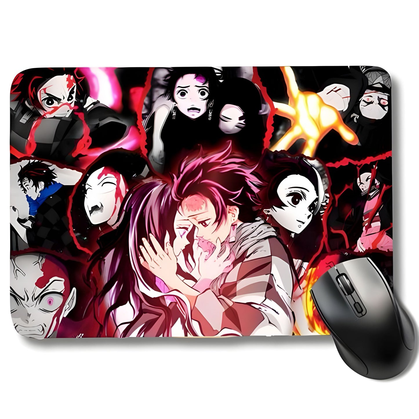 Tanjiro and Nezuko Combo Mouse Pad