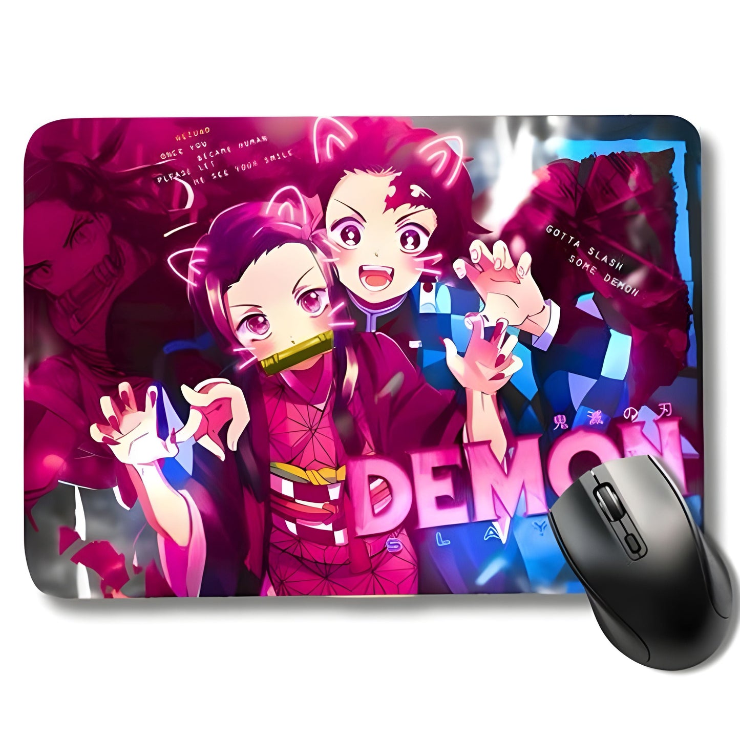 Tanjiro and Nezuko Combo Mouse Pad