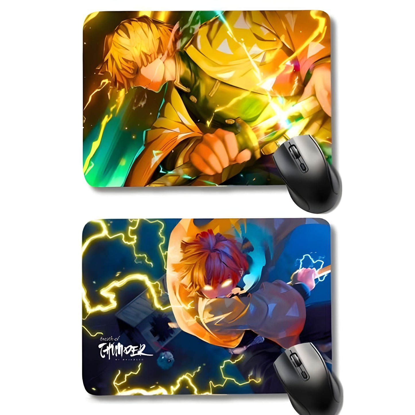 Zenitsu Agatsuma Combo Mouse Pad