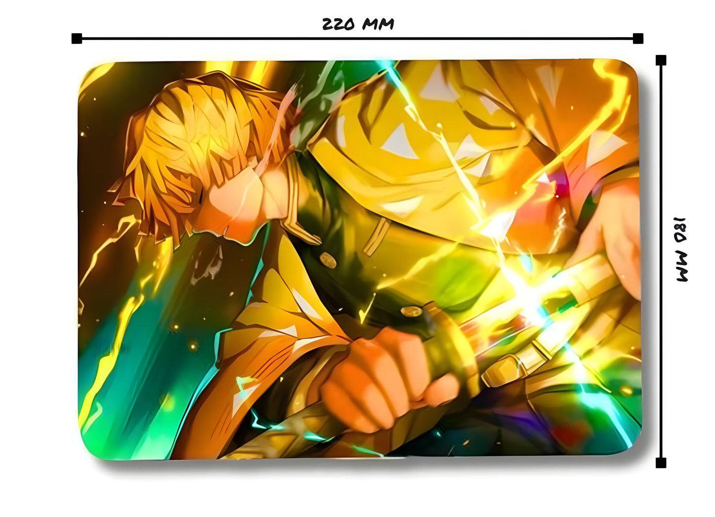 Zenitsu Agatsuma Combo Mouse Pad