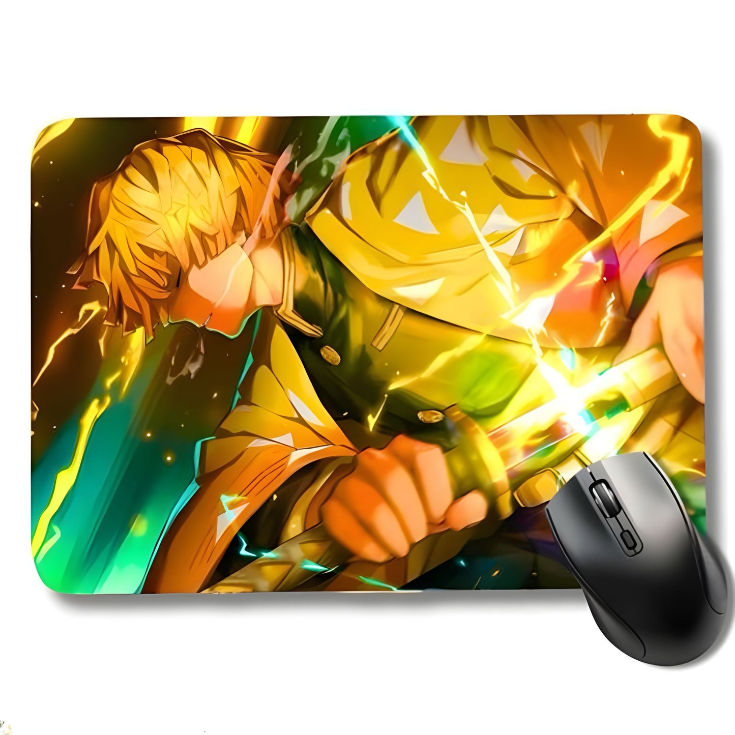 Zenitsu Agatsuma Combo Mouse Pad