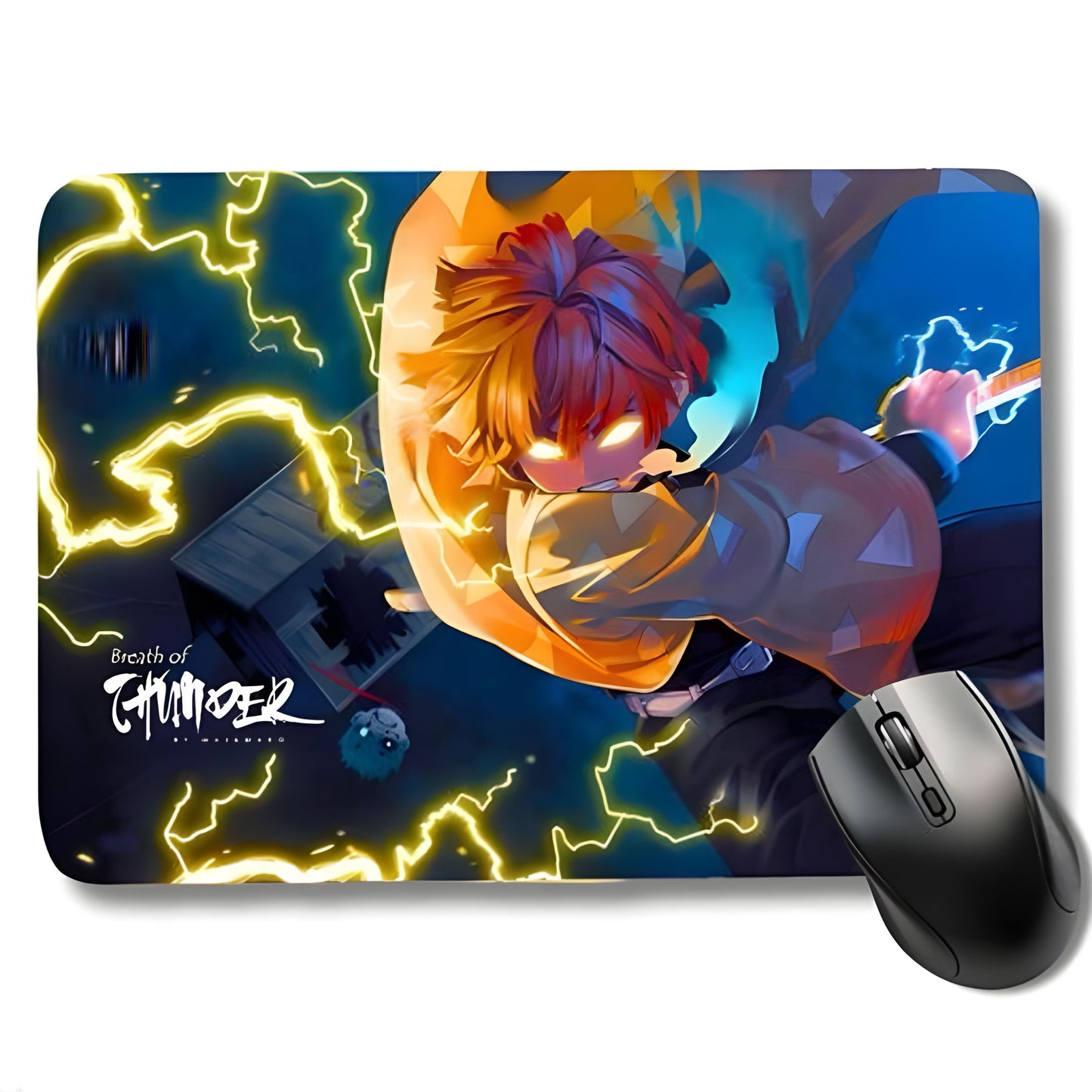 Zenitsu Agatsuma Combo Mouse Pad