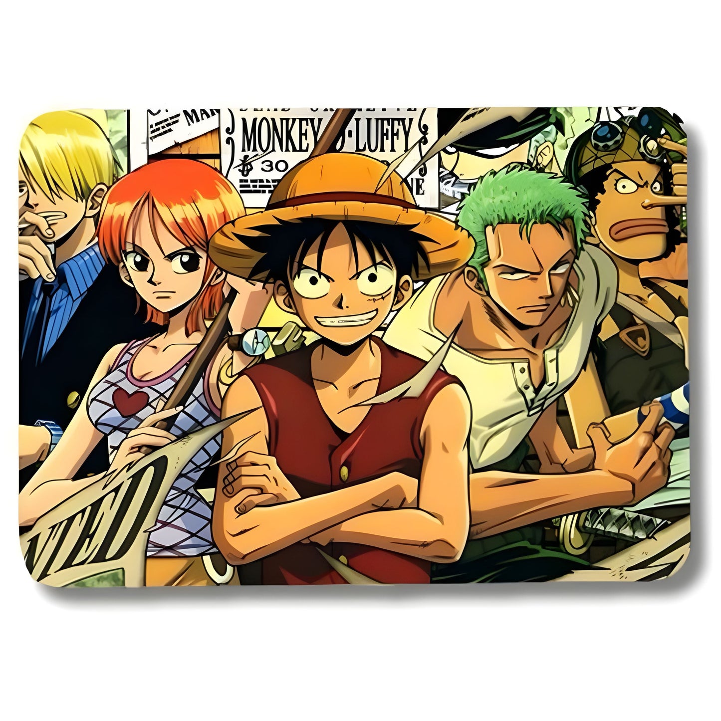 Monkey D. Luffy Combo Mouse Pad