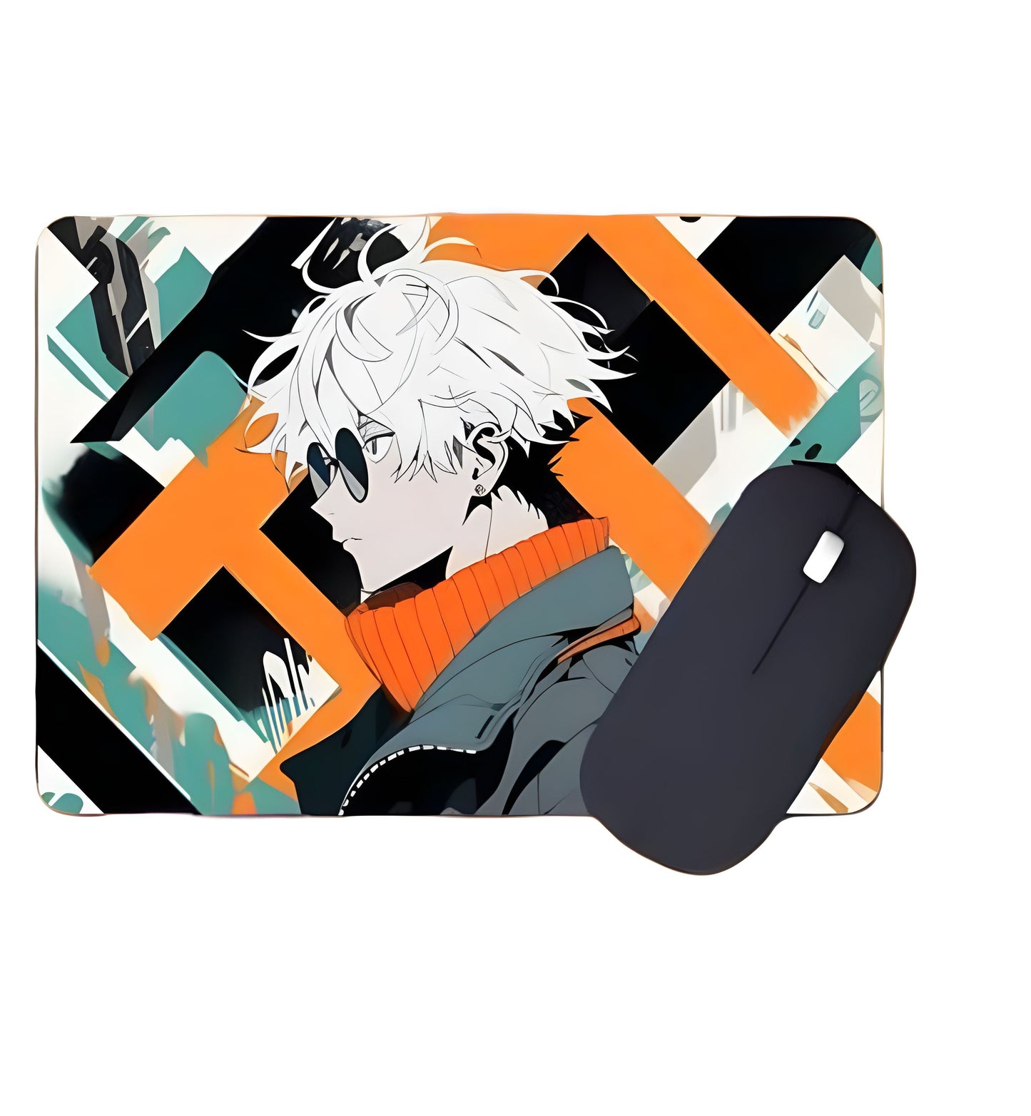 Sukuna and Gojo Combo Mouse Pad