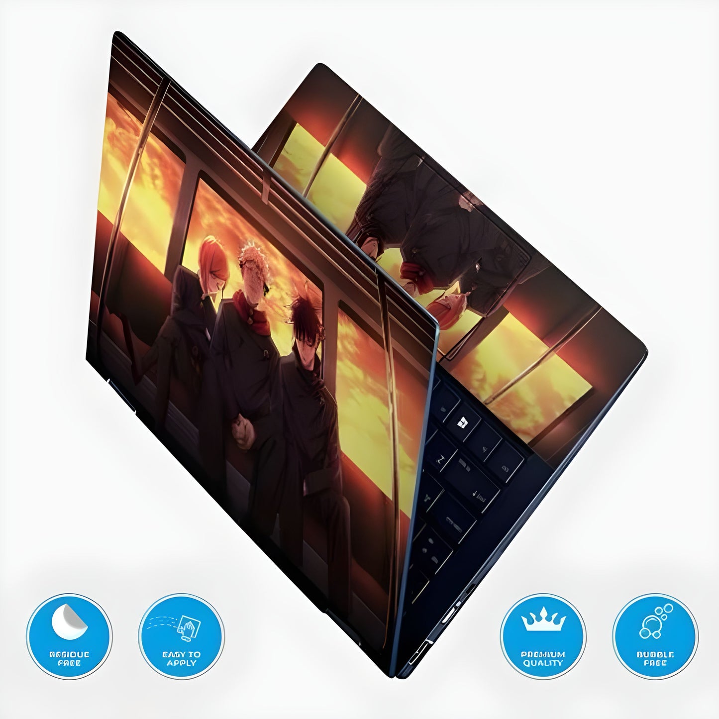 Itadori Yuji & Fushiguro Megumi Laptop Skin