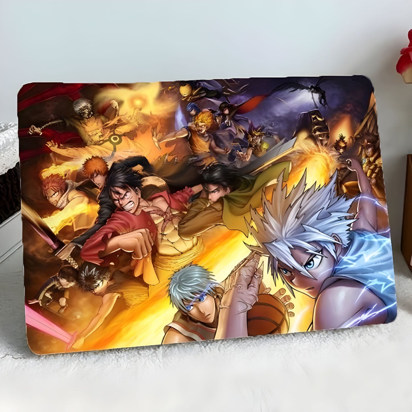 Mixed Anime Laptop Skin with Free Stickers