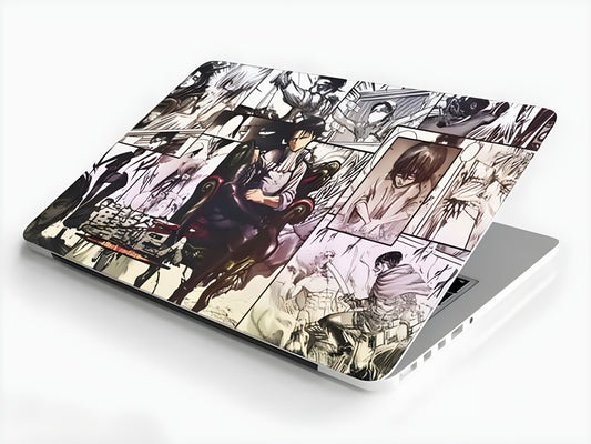 Levi Ackerman Laptop Skin with Free Stickers