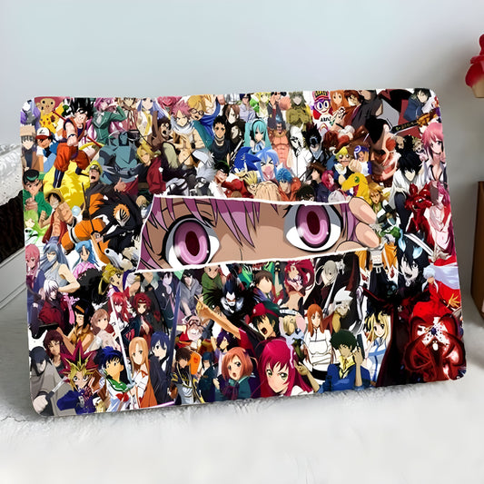 Mixed Anime Laptop Skin with Free Stickers