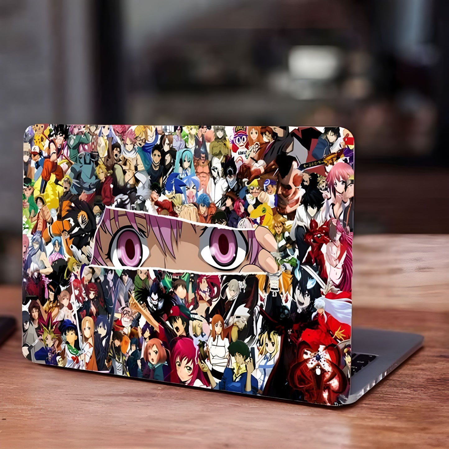 Mixed Anime Laptop Skin with Free Stickers