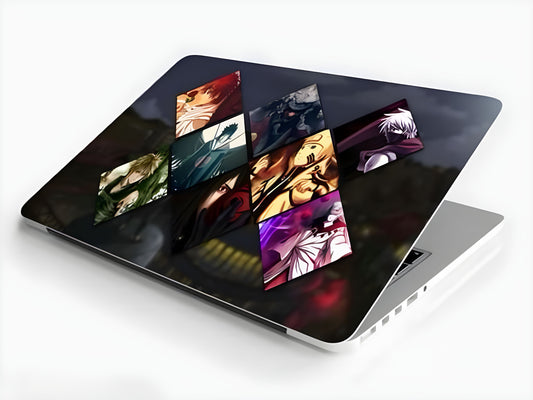 Mixed Anime Laptop Skin with Free Stickers