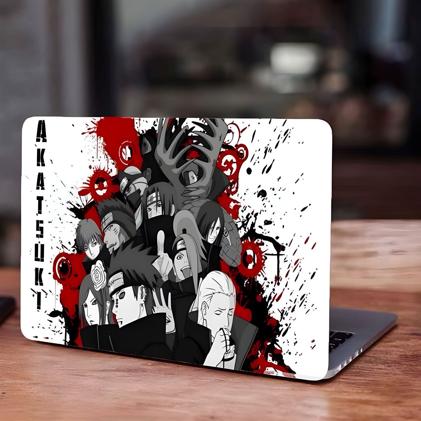 Naruto Akatsuki Laptop Skin with Free Stickers