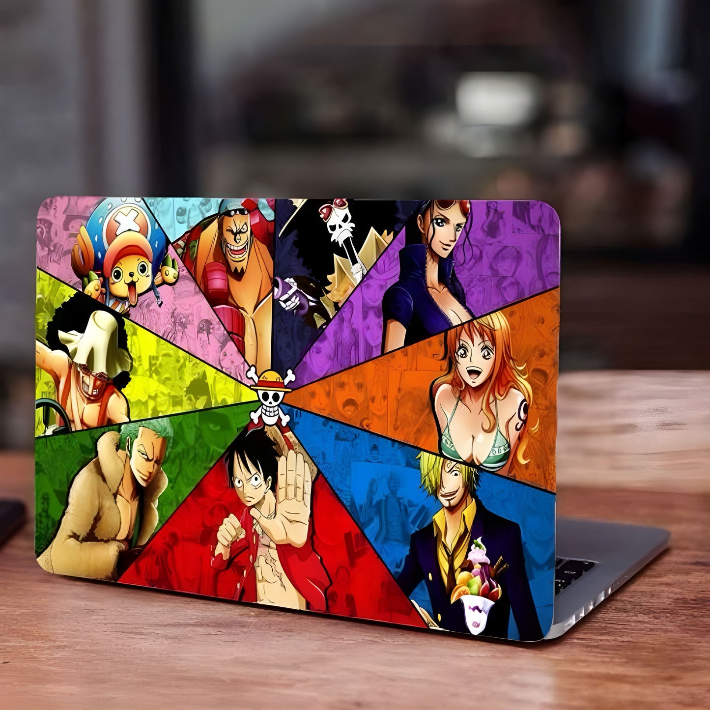 One Piece Laptop Skin with Free Stickers