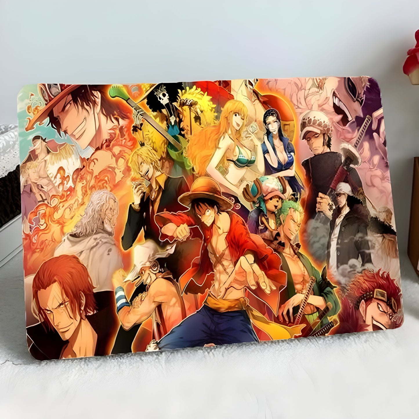 One Piece Laptop Skin with Free Stickers