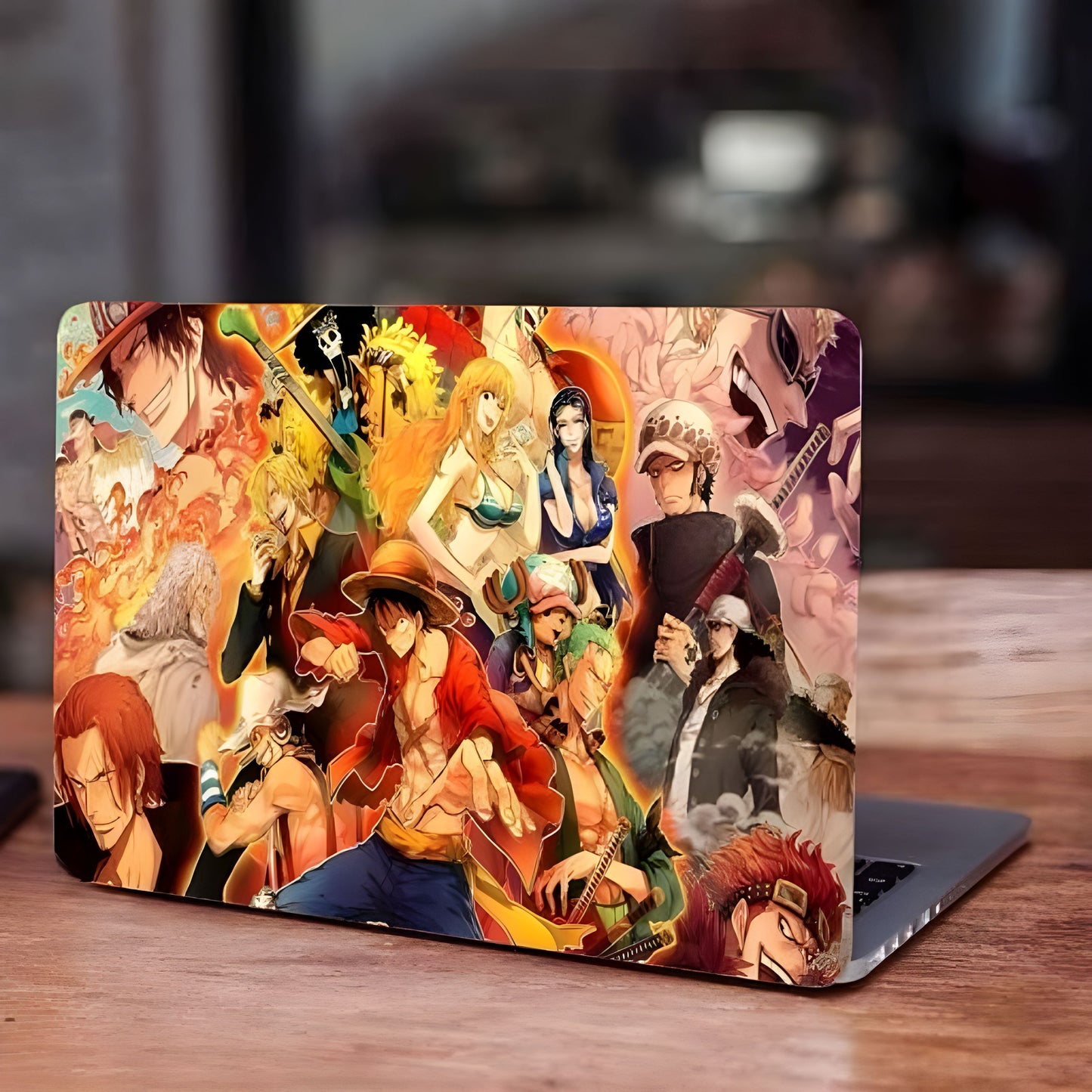 One Piece Laptop Skin with Free Stickers