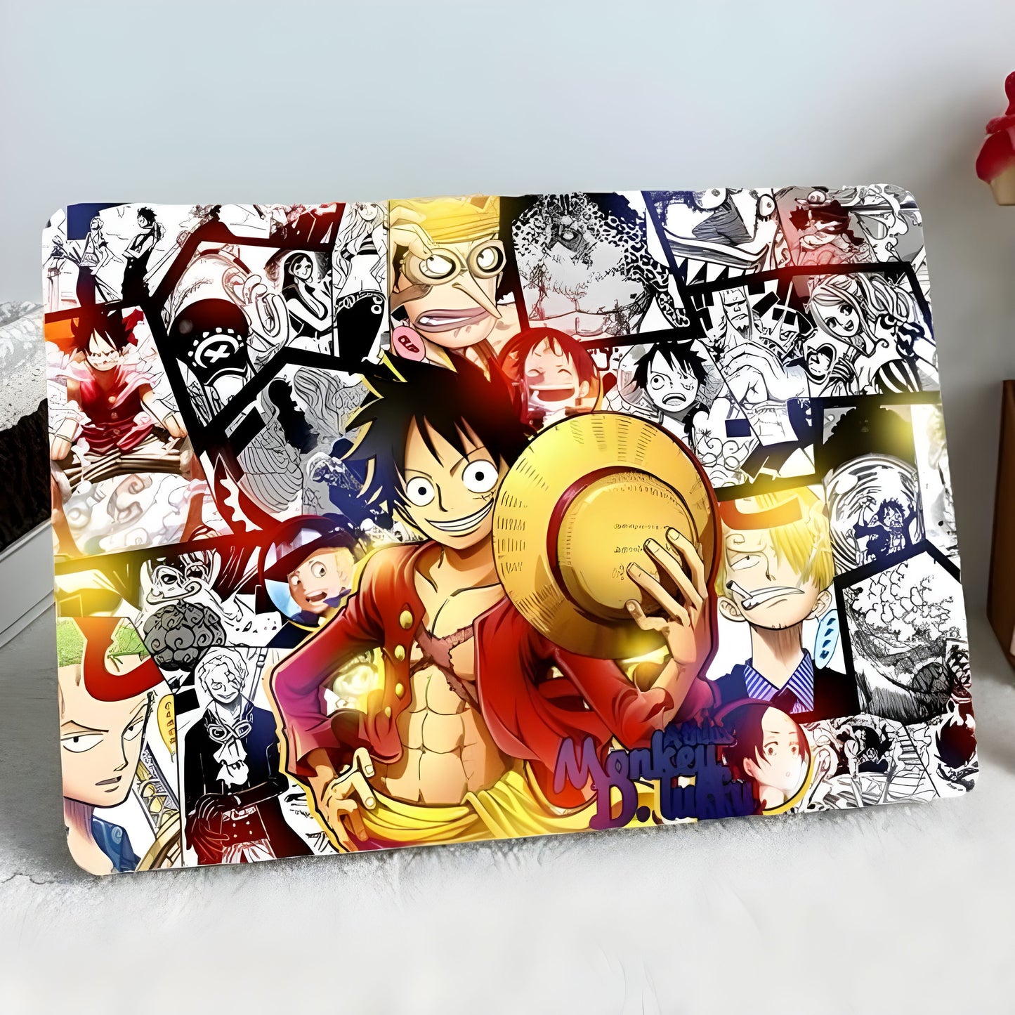 One Piece Laptop Skin with Free Stickers