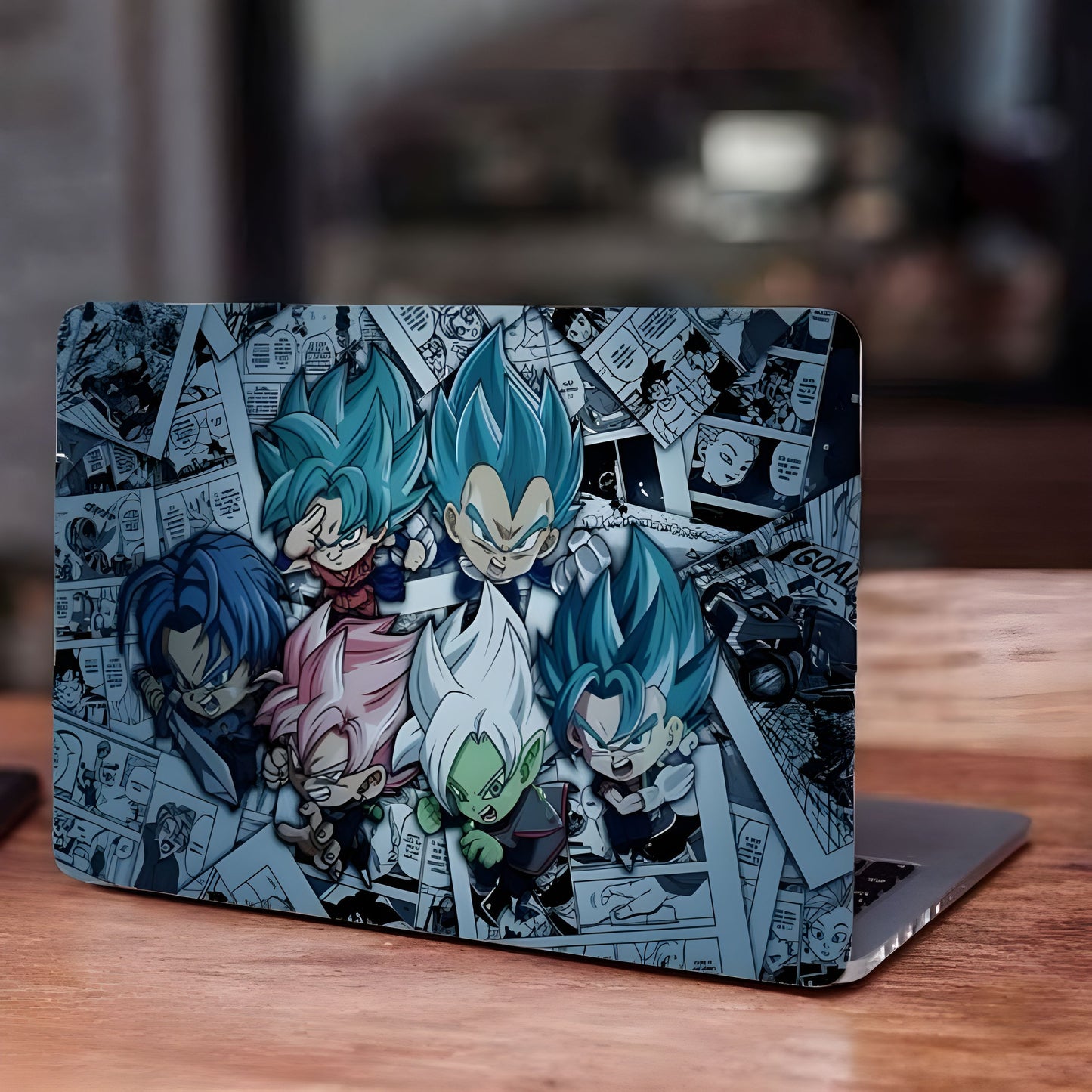 Dragon Ball Z Laptop Skin with Free Stickers