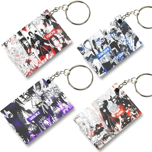 Naruto Key Chain Pack of 4