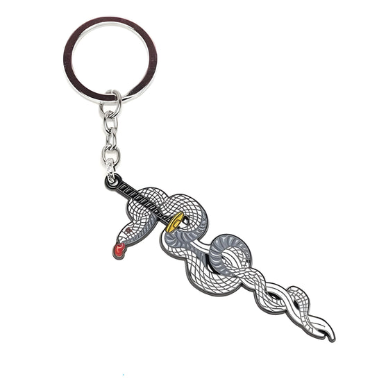 Snake Sword Key Chain