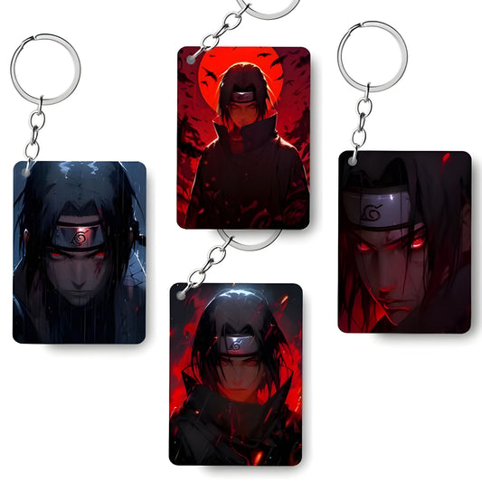 Itachi Uchiha Key Chain Pack of 4