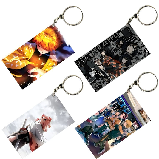 Demon Slayer (Pack of 4) Key Chains