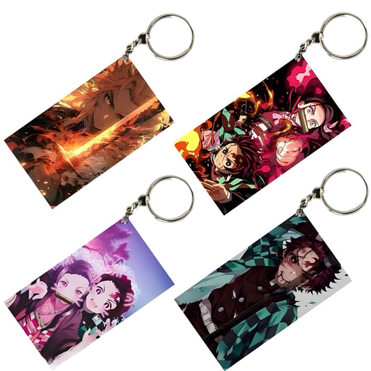 Demon Slayer (Pack of 4) Key Chains