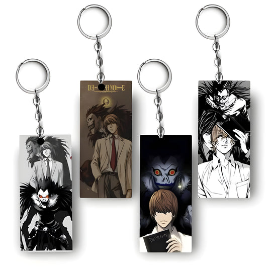 Kira & Shinigami (Pack of 4) Key Chains