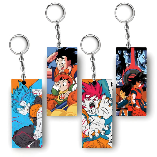 Goku (Pack of 4) Key Chains