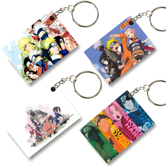 Naruto (Pack of 4) Key Chains