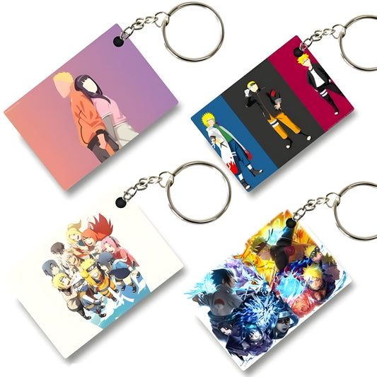 Naruto (Pack of 4) Key Chains