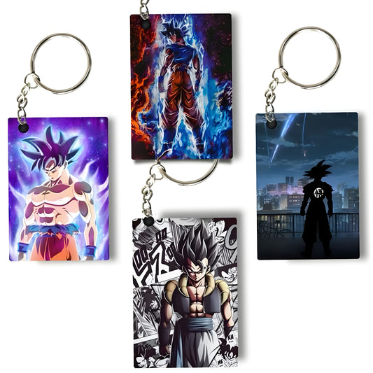 Goku (Pack of 4) Key Chains