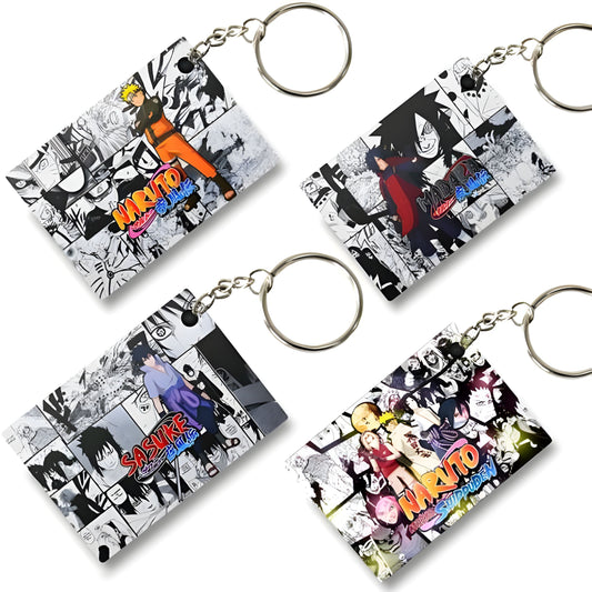 Naruto (Pack of 4) Key Chains