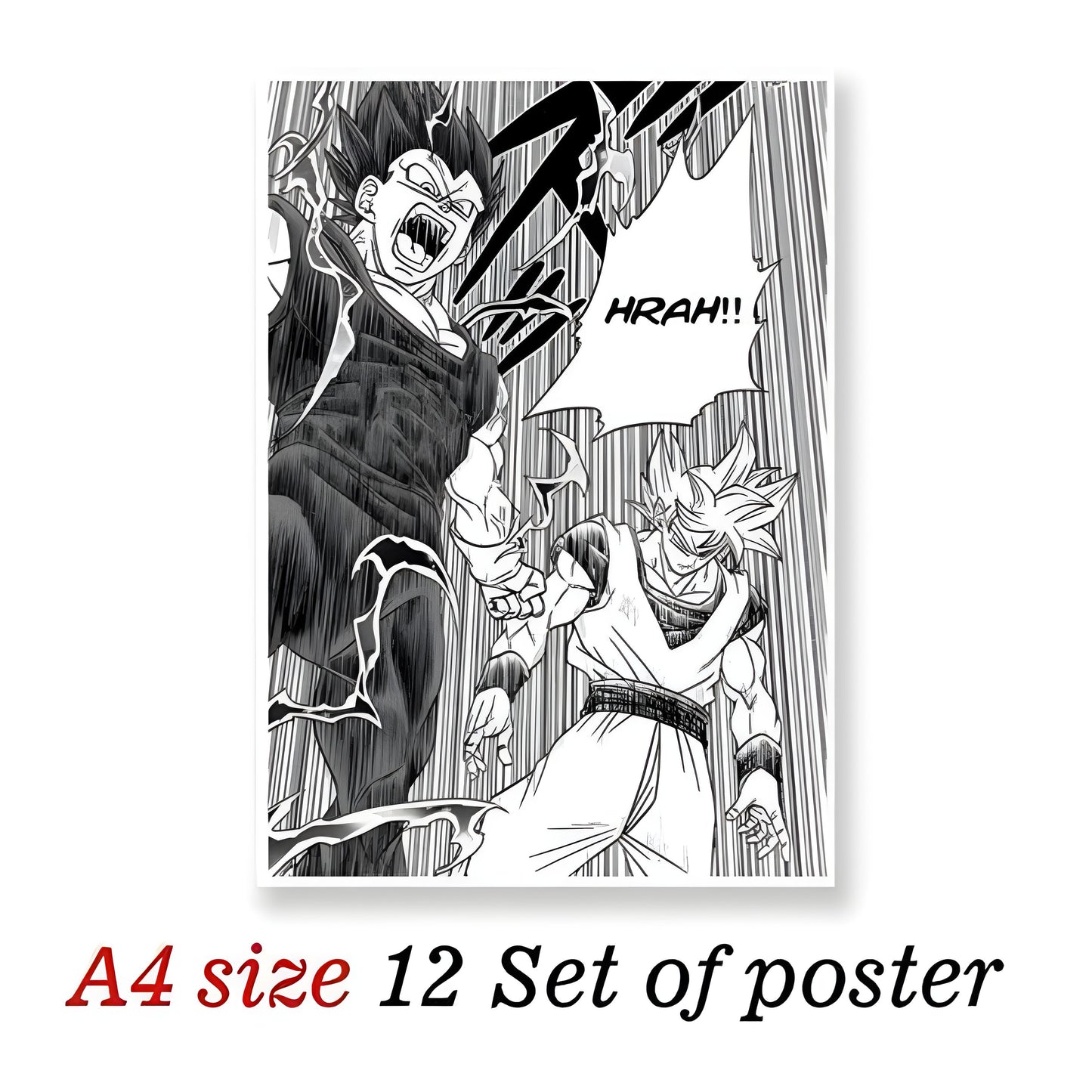 Goku Mosaic Poster Pack (Set of 12)