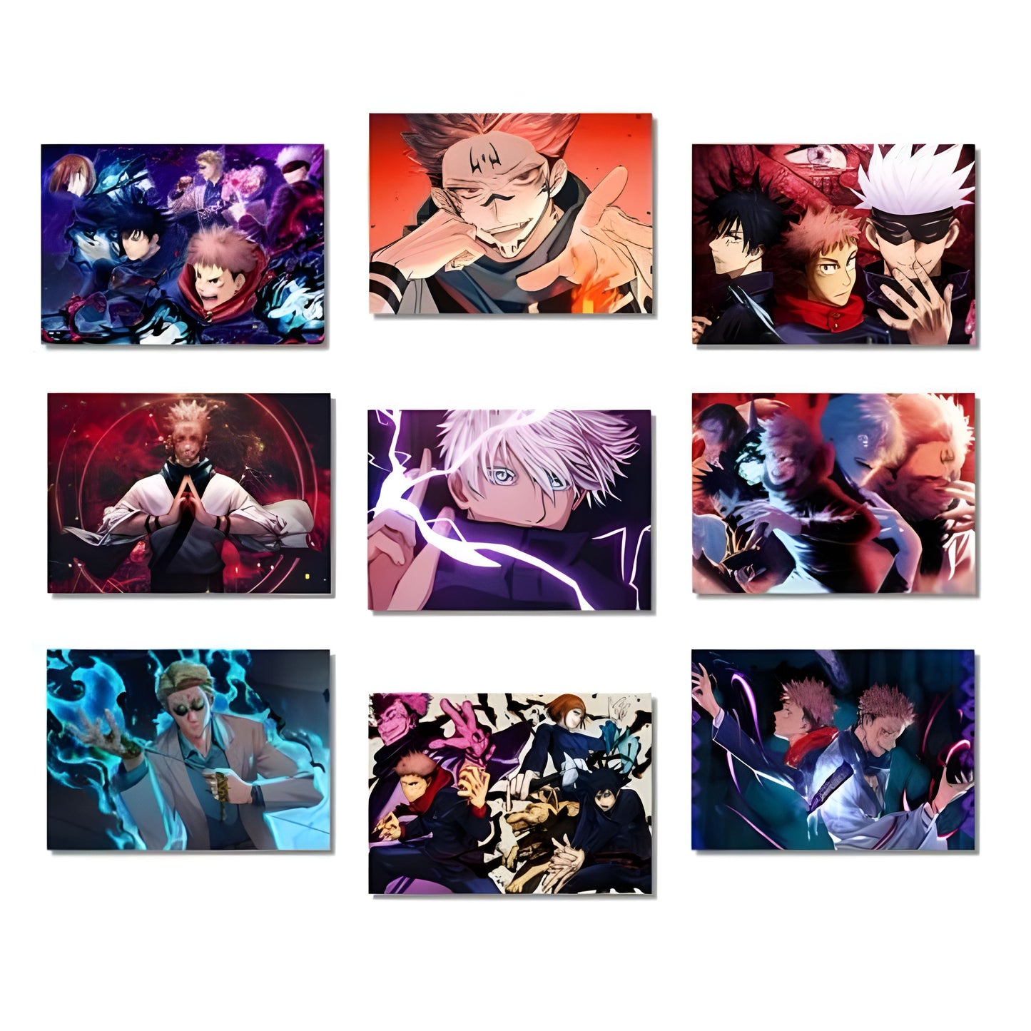 Jujutsu Kaisen Poster Set (9 Posters)