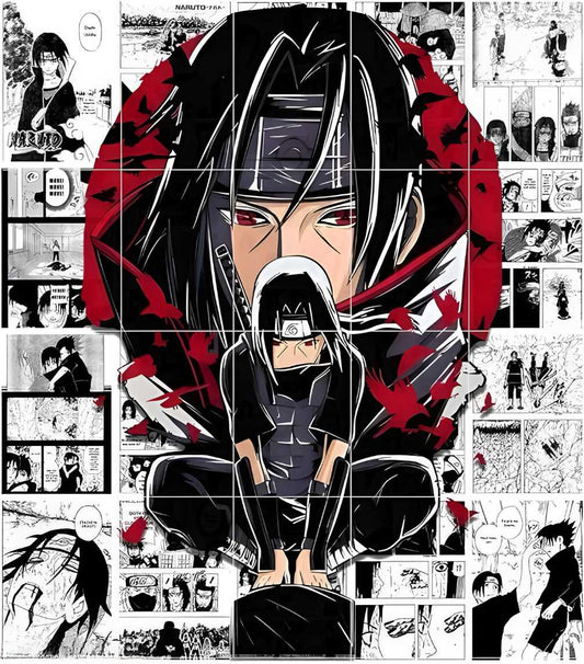 Itachi Mosaic Poster Set (12 Posters)