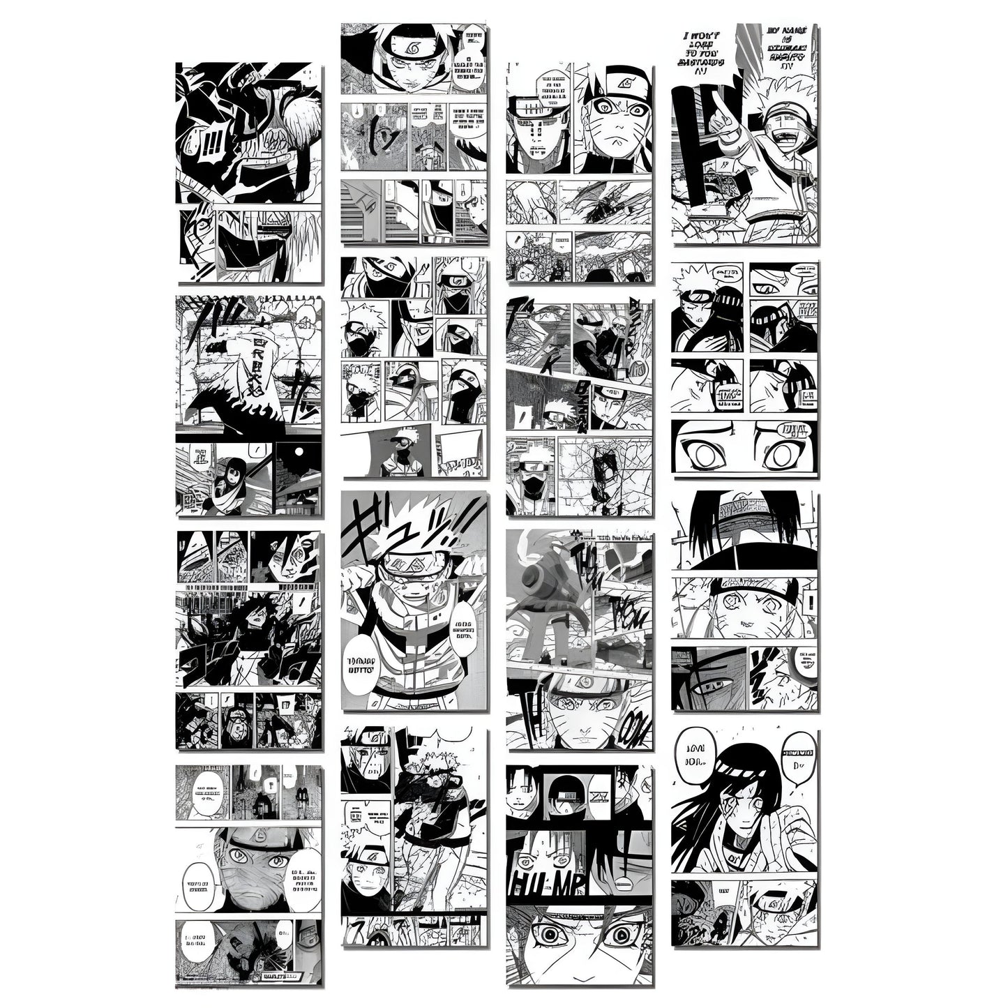 Naruto Manga Poster Pack (16 Posters)