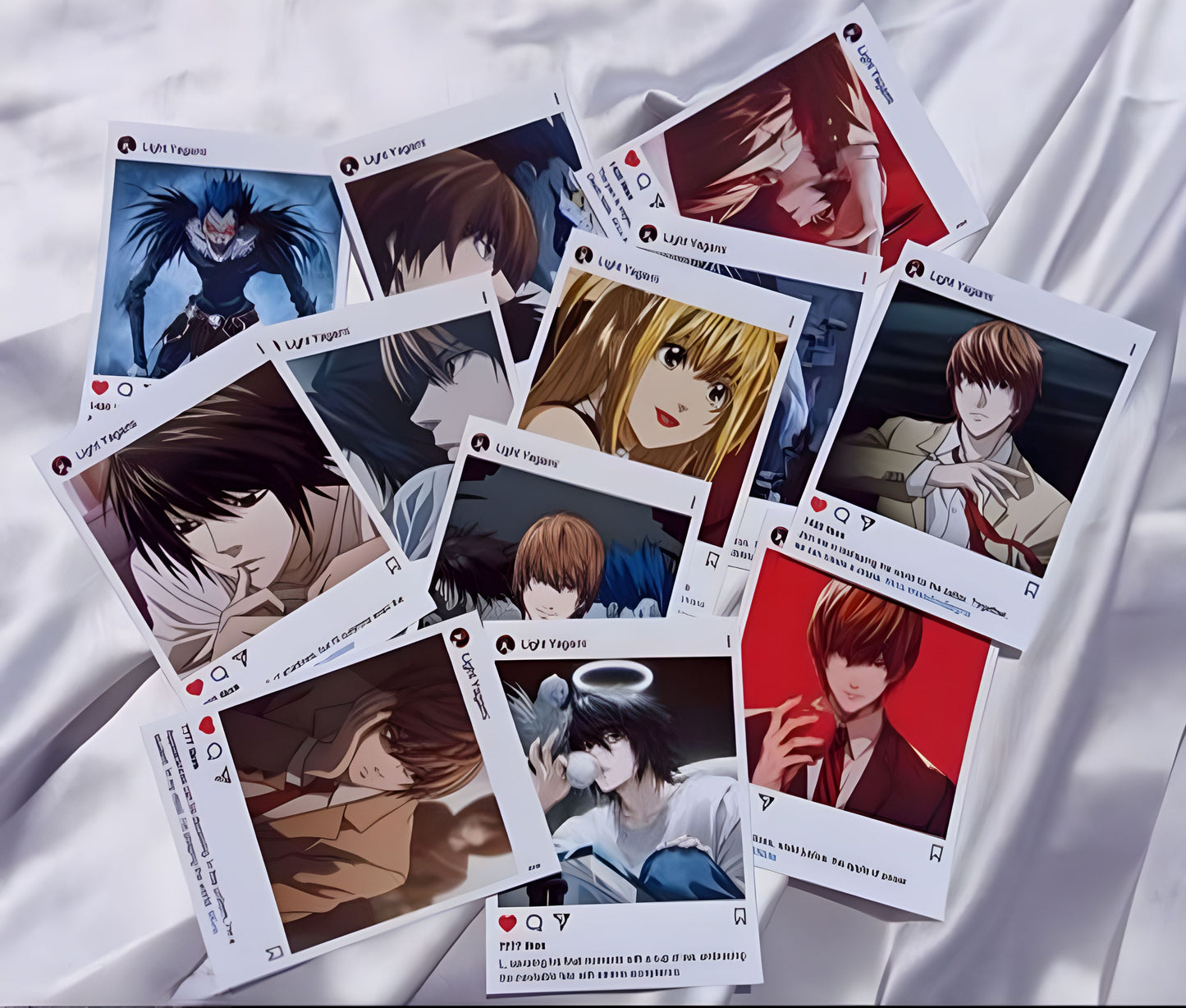 Death Note Pack of 12 Instagram Style Posters