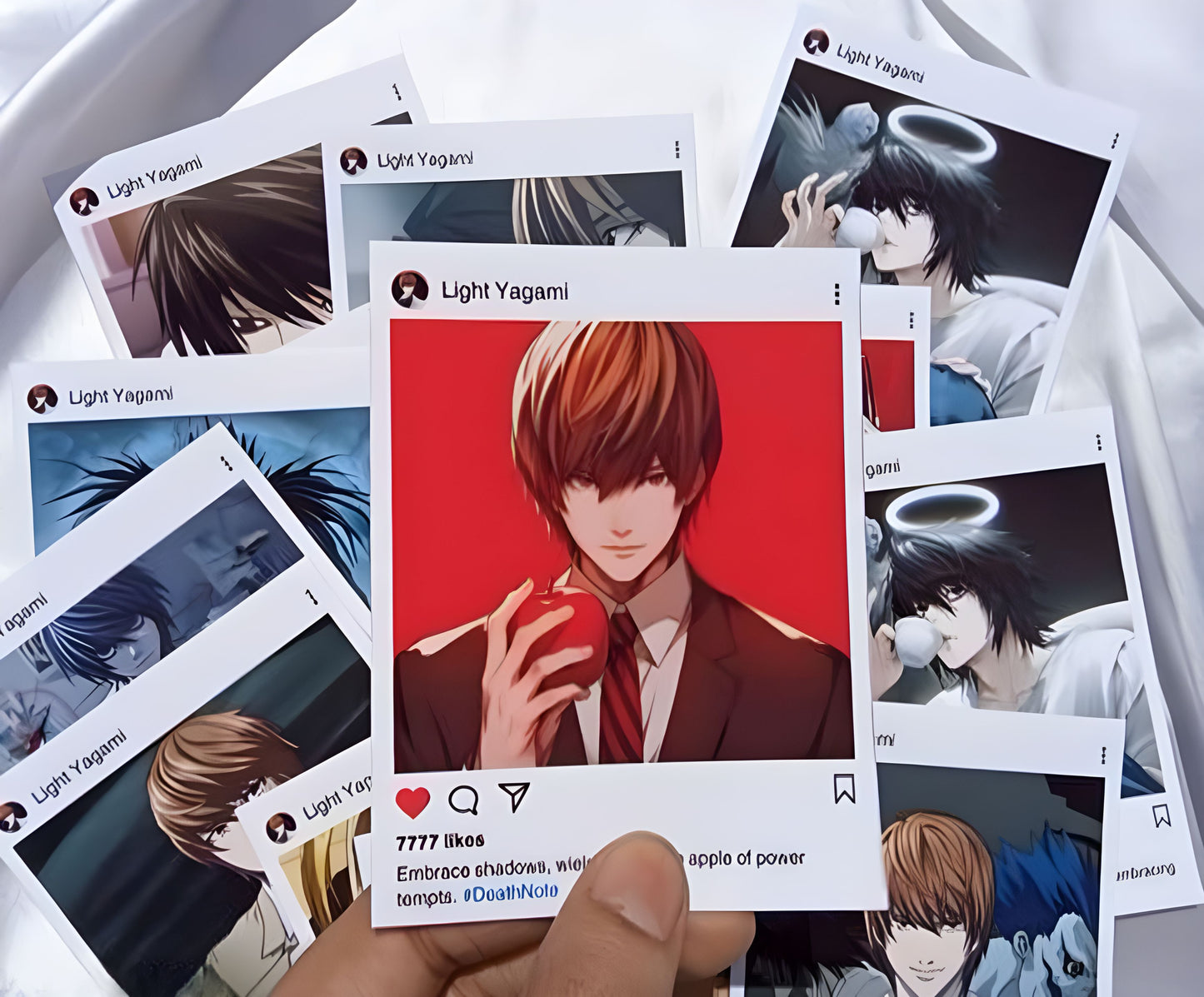 Death Note Pack of 12 Instagram Style Posters