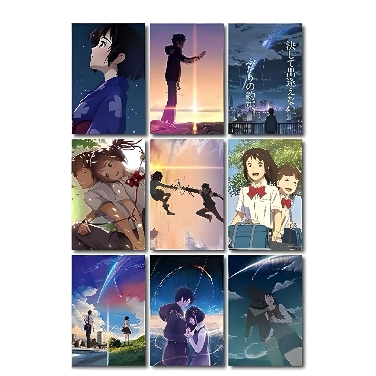 Movie Anime Poster ( Pack of 18 )