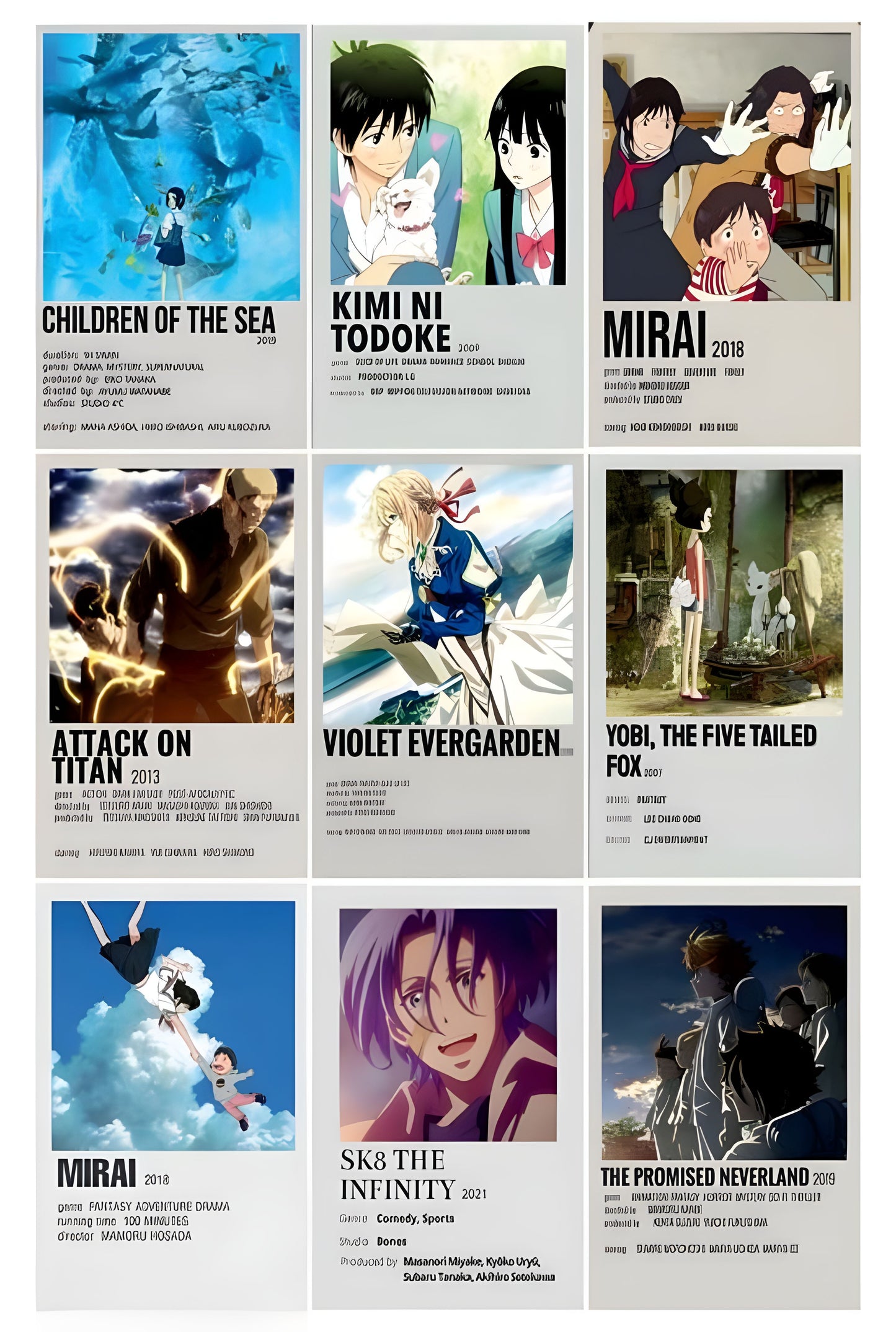 Mix Anime Poster Pack ( of 27 )