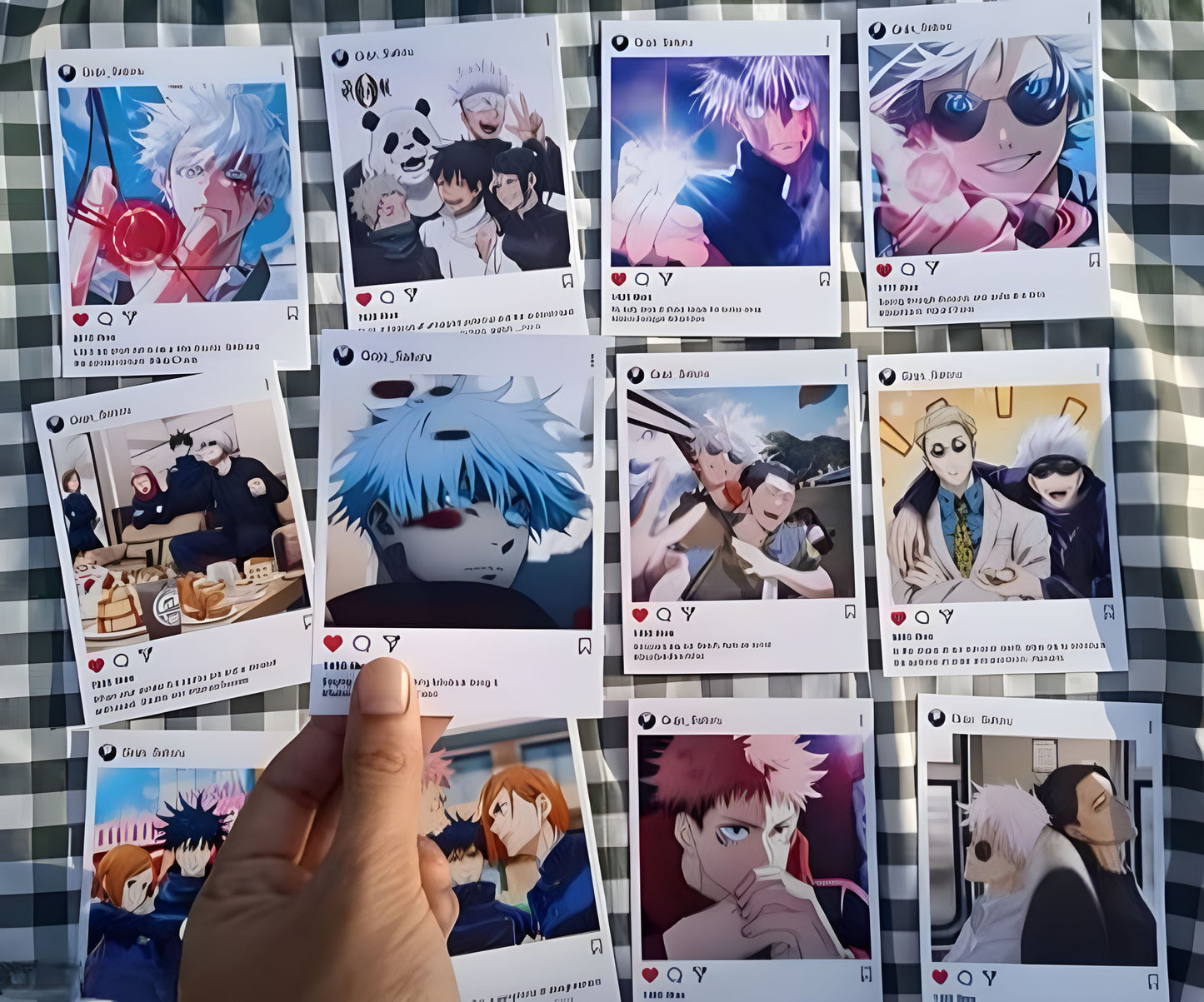 Jujutsu Kaisen Instagram Poster Pack of 12