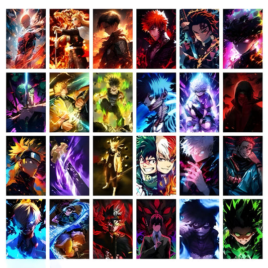 Mix Anime Poster Pack of 30