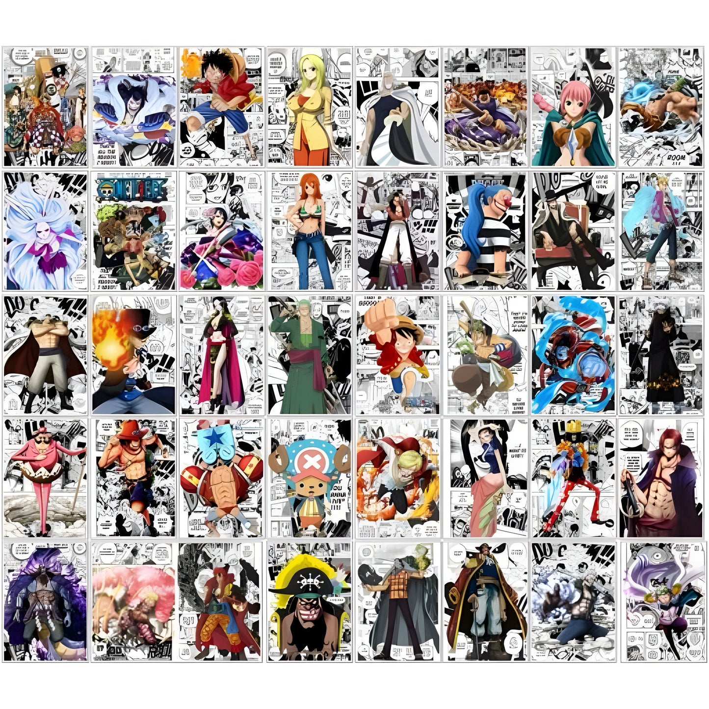 One Piece Poster Pack of 40